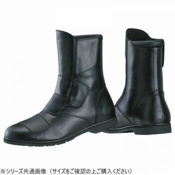 NTB42A ノンファスナーPUショートブーツ2 BK 25.5 NTB42A-255 【北海道・沖縄・離島配送不可】