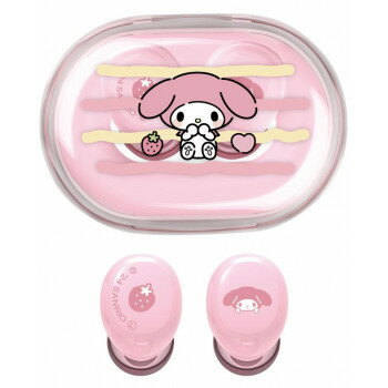 サンリオ 完全ワイヤレスステレオイヤホン マイメロディ SANG-458MM 【北海道・沖縄・離島配送不可】