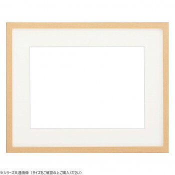 ＜＜ご注意下さい＞＞こちらの商品はメーカーよりお客様へ直接お届けの品になります。 当店での在庫はしておりません。在庫の有無はメーカー在庫のみになりますので、急な欠品や急に廃盤になる可能性がございます。こちらの商品の配送について○北海道・沖縄・離島につきましては、配送不可となりますので予めご了承お願いします。こちらの商品の包装(ラッピング)について○上記の理由(メーカーより直送)により包装はできませんので予めご了承お願いします。こちらの商品の不具合について○お届けしましたこちらの商品に不具合があった場合、商品到着日より1週間以内に当店にご連絡ください。メーカーが直接対応させて頂きます。○お客様がご自身で修理された場合、費用の負担は致しかねますので予めご了承下さい。長く愛されるベーシックでナチュラルなデザインの水彩額。柔らかさのある木目テイストで幅広い作品と場所にマッチします。サイズ：【F4】マット窓枠サイズ:319×228mm、外寸:429×338mm、フレーム組寸:430×339mm、フレーム厚み:13mm個装サイズ：47.3×37.3×2.8cm重量：個装重量：1110g素材・材質：木製仕様：・1.5mm厚UVカットアクリル仕様・裏板グリーンエンボス・コンパクトサイズ:マット巾55mm生産国：日本