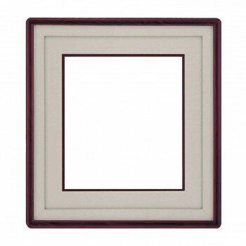 大額　色紙額　4800　色紙　シタン色/グレー 【北海道・沖縄・離島配送不可】