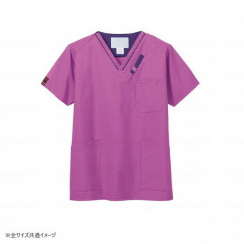 フォーク スクラブ ラディアントオーキッド×パープ L 7042SC-20 975605 【北海道・沖縄・離島配送不可】