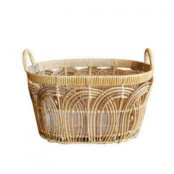 トーク PEPPペタル ラタンバスケット　楕円　BE 　73848 【北海道・沖縄・離島配送不可】