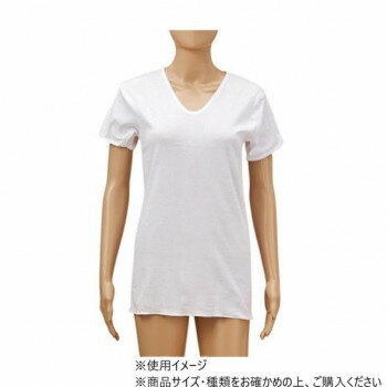 ＜＜ご注意下さい＞＞こちらの商品はメーカーよりお客様へ直接お届けの品になります。 当店での在庫はしておりません。在庫の有無はメーカー在庫のみになりますので、急な欠品や急に廃盤になる可能性がございます。こちらの商品の配送について○北海道・沖縄・離島につきましては、配送不可となりますので予めご了承お願いします。こちらの商品の包装(ラッピング)について○上記の理由(メーカーより直送)により包装はできませんので予めご了承お願いします。こちらの商品の不具合について○お届けしましたこちらの商品に不具合があった場合、商品到着日より1週間以内に当店にご連絡ください。メーカーが直接対応させて頂きます。○お客様がご自身で修理された場合、費用の負担は致しかねますので予めご了承下さい。お肌に優しい綿100%の一般肌着です。サイズ：M個装サイズ：36.6×27.3×3.4cm重量：個装重量：513g素材・材質：綿100%仕様：衿・袖口ピコレース付生産国：日本