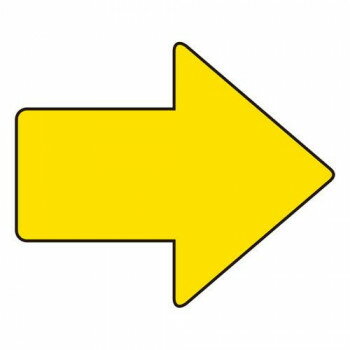 ユニット ユニピタ　矢印ステッカー　矢印　黄 819-73 【北海道・沖縄・離島配送不可】