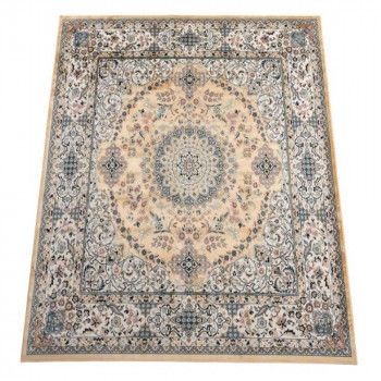 Door Mats - ロイヤルII ベルギー製モケット織り カーペット 195X195 ベージュ R1487622BE 【北海道・沖縄・離島配送不可】