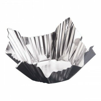 マイン　アルミすき鍋(銀)　(100枚入)　M33-246　QSKA701 【北海道・沖縄・離島配送不可】