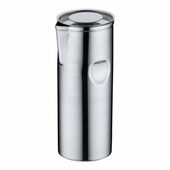 佐野製作所　18-8ウォーターポット　大(フタ付)　0.9L　MR-128　PUO8501 【北海道・沖縄・離島配送不可】