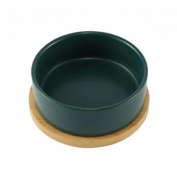 ルークラン ループ ディッシュ ピッコロラウンド ダークグリーン ペット用品 【北海道・沖縄・離島配送不可】
