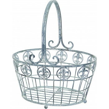 村田屋産業 アイアンリリーバスケット L 6179 【北海道・沖縄・離島配送不可】