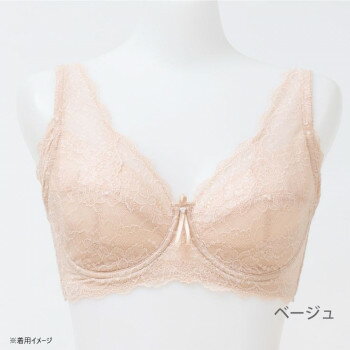 TAMURA yauco 脇高ワイヤー入り フルカップブラジャー ベージュ D80 YTA22