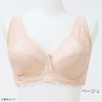 TAMURA yauco 脇高ワイヤー入り フルカップブラジャー ベージュ F85 YTC22 【沖縄配送不可】