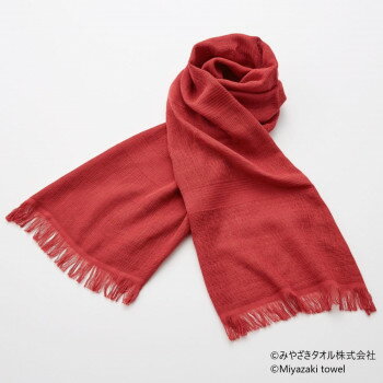 みやざきタオル 今治マフラー シーズン 160cm×34cm No.2 ストロベリー 【北海道・沖縄・離島配送不可】
