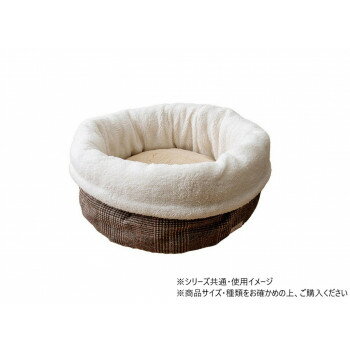 バラン ペットクッション スクエアL 54×37cm ブラウン 1410320025626 【北海道・沖縄・離島配送不可】