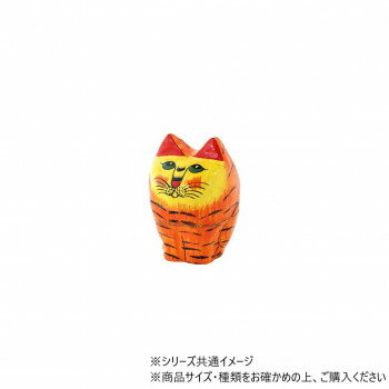 Ceystal Ornaments - ペーパーマッシュ立ちネコ トラ 32522811295 【北海道・沖縄・離島配送不可】