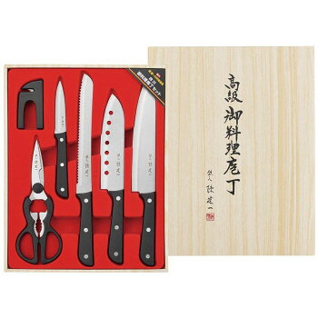 タマハシ 御料理包丁6PCセット CK-544 【沖縄配送不可】