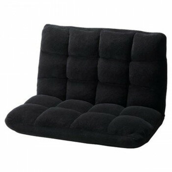 東谷 もこもこワイドリクライナー ブラック FKC-005BK 【北海道・沖縄・離島配送不可】