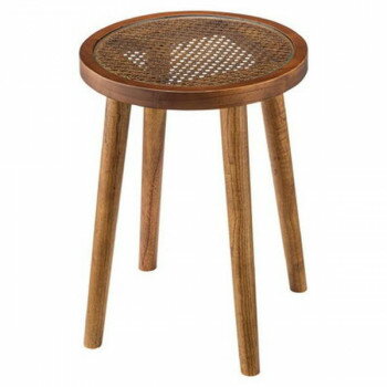 東谷 ラウンドガラステーブル S ブラウン GT-778BR 【北海道・沖縄・離島配送不可】