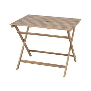 東谷 バイロン 折りたたみテーブル ライトブラウン NX-903 【北海道・沖縄・離島配送不可】