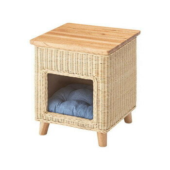 東谷 ペットハウススツール ナチュラル PET-63 【北海道・沖縄・離島配送不可】のサムネイル