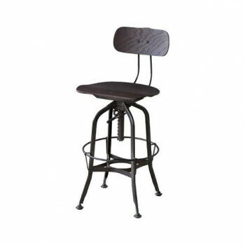 東谷 カウンターチェア ブラウン TTF-524BR 【北海道・沖縄・離島配送不可】