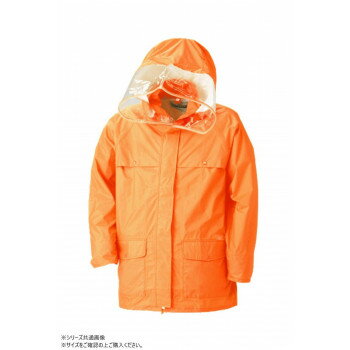 スミクラ レインウェア キャディージャケット オレンジ L 【北海道・沖縄・離島配送不可】(4.0)