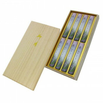 薫寿堂 花かおり ラベンダー （微煙） 短寸8把桐箱 3000 【北海道・沖縄・離島配送不可】