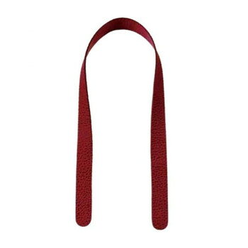 ソウヒロ joint クラフトパーツ 本革エンボスアンチック持ち手 約1.5cm幅×40cm 102/赤 JTM-K127