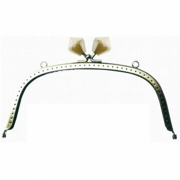 ソウヒロ joint クラフトパーツ カットビーズ付き口金(カン付き) 型紙付き 700/オフ白 JTM-B82A 【北海道・沖縄・離島配送不可】