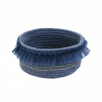 バスケット フリル ネイビー 14225812222 【北海道・沖縄・離島配送不可】