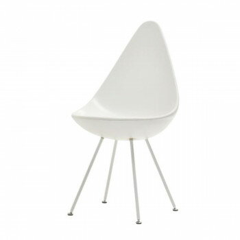 B.Bファニシング REP　しずくチェアー ホワイト RECH0220PLWHT 【北海道・沖縄・離島配送不可】