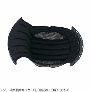 ZEUS HELMET インナーパッド (NAZ-916用) NAZ-2012 XL ブラック 【北海道・沖縄・離島配送不可】