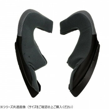 ZEUS HELMET チークパッド (211系) NAZ-3003 M ブラック 【北海道・沖縄・離島配送不可】