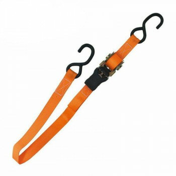 NANKAI プッシュリフトIII ラチェットタイダウンベルト(2本1組・サポートベルト一体型) NTW-2431 ワンサイズ オレンジ 【北海道・沖縄・離島配送不可】