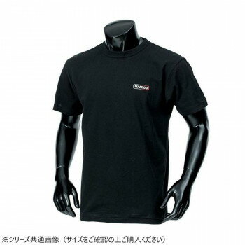NANKAI ナンカイ コーポレートロゴコットン半袖Tシャツ SDW-3502 L ブラック 【北海道・沖縄・離島配送不可】