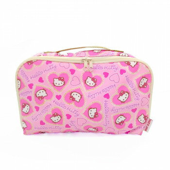 サンリオ ハローキティ KT衣類ケース(ラメハート) ピンク 【北海道・沖縄・離島配送不可】