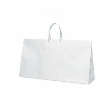 ＜＜ご注意下さい＞＞こちらの商品はメーカーよりお客様へ直接お届けの品になります。 当店での在庫はしておりません。在庫の有無はメーカー在庫のみになりますので、急な欠品や急に廃盤になる可能性がございます。こちらの商品の配送について○北海道・沖縄・離島につきましては、配送不可となりますので予めご了承お願いします。こちらの商品の包装(ラッピング)について○上記の理由(メーカーより直送)により包装はできませんので予めご了承お願いします。こちらの商品の不具合について○お届けしましたこちらの商品に不具合があった場合、商品到着日より1週間以内に当店にご連絡ください。メーカーが直接対応させて頂きます。○お客様がご自身で修理された場合、費用の負担は致しかねますので予めご了承下さい。持ち手は柔らかいPP紐。冬物衣料やインテリア雑貨など、大物のテイクアウトに使えます。サイズ：巾720×マチ230×丈390mm個装サイズ：73×43×4cm重量：個装重量：2599g素材・材質：片艶セット内容：10枚生産国：日本