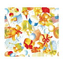 包装紙 カーニバル 331 100枚 【北海道・沖縄・離島配送不可】