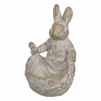 MURATAYA オーナメント 置物 ラビットガーデンバッグS 1776 【北海道・沖縄・離島配送不可】