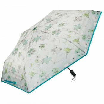 Waterfront memorif. 自動開閉 折りたたみ傘 55cm 青葉 U355-1143LG1-B4 【北海道・沖縄・離島配送不可】