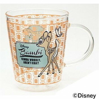 三郷陶器 ディズニー バンビ 耐熱ガラスマグカップ 3330-06 【北海道・沖縄・離島配送不可】