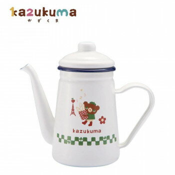 豊琺瑯 かずくま・ホーローカフェポット KAZ-2405 【北海道・沖縄・離島配送不可】