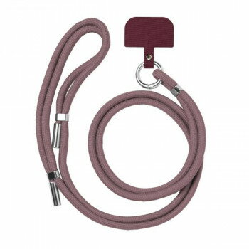 ＜＜ご注意下さい＞＞こちらの商品はメーカーよりお客様へ直接お届けの品になります。 当店での在庫はしておりません。在庫の有無はメーカー在庫のみになりますので、急な欠品や急に廃盤になる可能性がございます。こちらの商品の配送について○北海道・沖縄・離島につきましては、配送不可となりますので予めご了承お願いします。こちらの商品の包装(ラッピング)について○上記の理由(メーカーより直送)により包装はできませんので予めご了承お願いします。こちらの商品の不具合について○お届けしましたこちらの商品に不具合があった場合、商品到着日より1週間以内に当店にご連絡ください。メーカーが直接対応させて頂きます。○お客様がご自身で修理された場合、費用の負担は致しかねますので予めご了承下さい。カラビナ付きでワンタッチ着脱。付属のホルダーでお手持ちのスマホケースがショルダーになります。長さ調節ができるので、好みに合わせてお使いいただけます。充電ホール用ホルダーは丈夫なナイロン素材で切れる心配もありません。サイズ：個装サイズ：21×7×2cm重量：個装重量：45g素材・材質：充電ホール用ホルダー:ナイロンポリエステル他仕様：長さ調節機能付き:約80〜140cmコード:直径6mm着脱可能付属品：充電ホール用ホルダー生産国：中国