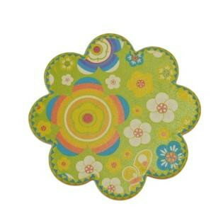 アクロスシーズ 北欧柄吸水コースター 4枚セット JYA-3016C 【北海道・沖縄・離島配送不可】