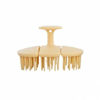 グローバル・ジャパン U-ni頭皮もみブラシ レモンイエロー 【北海道・沖縄・離島配送不可】