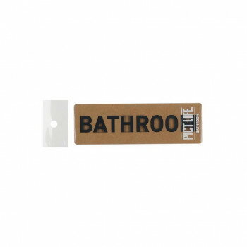 ハイロジック PICT LIFE.　BATHROOM　黒　1枚入　24780 【北海道・沖縄・離島配送不可】