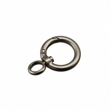 ハイロジック 回転カラビナ　50mm　マットシルバー　1個入　29252 【北海道・沖縄・離島配送不可】