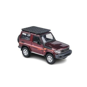JADI B トヨタ ランドクルーザー 71 14 レッド RHD ルーフラック付 1/64スケール PA65565 【沖縄配送不可】