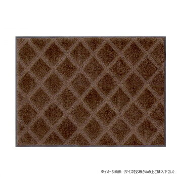 ＜＜ご注意下さい＞＞こちらの商品はメーカーよりお客様へ直接お届けの品になります。 当店での在庫はしておりません。在庫の有無はメーカー在庫のみになりますので、急な欠品や急に廃盤になる可能性がございます。こちらの商品の配送について○北海道・沖縄・離島につきましては、配送不可となりますので予めご了承お願いします。こちらの商品の包装(ラッピング)について○上記の理由(メーカーより直送)により包装はできませんので予めご了承お願いします。こちらの商品の不具合について○お届けしましたこちらの商品に不具合があった場合、商品到着日より1週間以内に当店にご連絡ください。メーカーが直接対応させて頂きます。○お客様がご自身で修理された場合、費用の負担は致しかねますので予めご了承下さい。タワシ状のブラッシング繊維が靴底の汚れをしっかり掻き落とす、泥落とし用玄関マット。落とした汚れは高密度なパイルの中に取り込むので、周囲を綺麗に保ちます。ドアの開閉の邪魔にならない厚さ5mmの極薄仕様。つまづき防止にもなります。マット裏面に柔軟性の高いラバーを採用、ズレやたくれが発生しにくい設計です。・商品は表面の毛足が寝ている状態でお届けいたしますが、洗濯することで起毛いたします。・洗濯以外に、ブラシ等で毛足と逆方向にブラッシングすることでも毛起こしできます。※モニターの種類やパソコンの環境により、実際の商品のお色と若干異なる場合がございます。サイズ：90×120cm個装サイズ：9×9×91cm重量：2430g個装重量：2430g素材・材質：表 : ポリエステル93%・PETモノフィラ7%、裏 : 特殊合成ゴム(NBR)付属品：取扱説明書生産国：日本