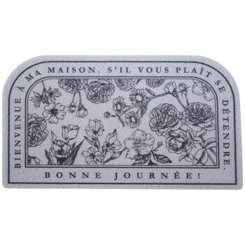 ティーライフ もちもち玄関マット ボタニカルフレーム 521518 【北海道・沖縄・離島配送不可】