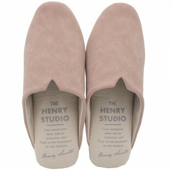 ティーライフ ヘンリースタジオ スリムスリッパ Mサイズ ダスティピンク 221510 【北海道・沖縄・離島配送不可】